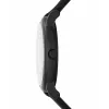 Armani pánske hodinky AR11274 43mm modrý ciferník modrý kožený remienok