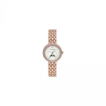 ARMANI dámske AR11462 quartz analógové hodinky 32 mm nerezová oceľ strieborná