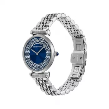 Armani dámske AR11627 quartz analógové hodinky 32mm oceľové strieborné