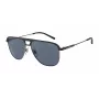 ARNETTE AN3082-733-55 pánske obdĺžnikové slnečné okuliare matná čierna sivá 57 mm