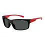 ARNETTE AN4242-275887 pánske slnečné okuliare, matný čierny rám, sivé sklá, 62 mm