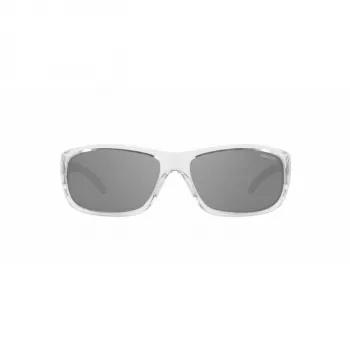 ARNETTE AN4290-27556G pánske slnečné okuliare, matný čierny rám, sivé zrkadlové sklá, 63 mm
