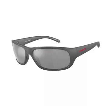 ARNETTE AN4290-28706G pánske obdĺžnikové slnečné okuliare matná čierna sivá