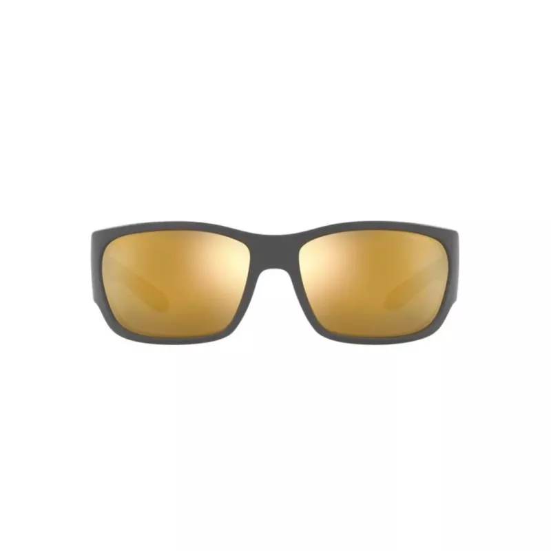 ARNETTE AN4324-28775A Unisex slnečné okuliare, matný čierny rám, sivé šošovky, 61 mm