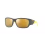 ARNETTE AN4324-28775A Unisex slnečné okuliare, matný čierny rám, sivé šošovky, 61 mm