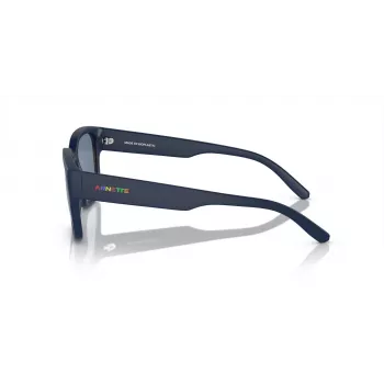 ARNETTE AN432527592V5 unisex slnečné okuliare - matný čierny rám, tmavosivé polarizované šošovky, 54/19/145 mm