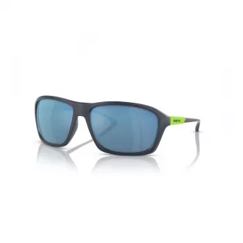 ARNETTE AN4329-278222 pánske slnečné okuliare, matný čierny rám, tmavosivé šošovky, 63 mm