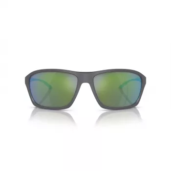 ARNETTE AN4329-28538N unisex slnečné okuliare, hranaté, matný čierny rám, tmavosivé sklá, 63/17/130 mm