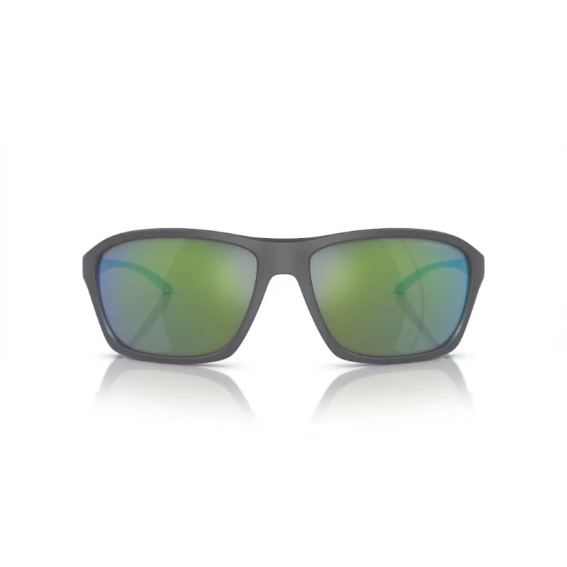 ARNETTE AN4329-28538N unisex slnečné okuliare, hranaté, matný čierny rám, tmavosivé sklá, 63/17/130 mm