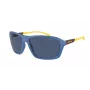 ARNETTE AN4329-290280 pánske obdĺžnikové polarizované slnečné okuliare matná čierna/sivá 63 mm
