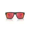 ARNETTE AN4330-27536Q obdĺžnikové slnečné okuliare matná čierna tmavosivé strieborne zrkadlené 63mm