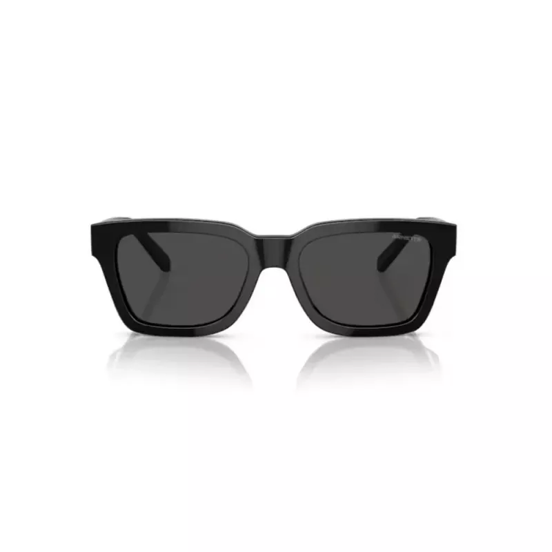 ARNETTE AN4334-121487 pánske slnečné okuliare, matne čierny rám, sivé šošovky, 64 mm