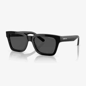 ARNETTE AN4334-121487 pánske slnečné okuliare, matne čierny rám, sivé šošovky, 64 mm