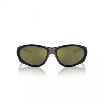 Arnette AN4342-29476R unisex slnečné okuliare, matný čierny rám, tmavosivé zrkadlové strieborné sklá, šírka skla 62 mm
