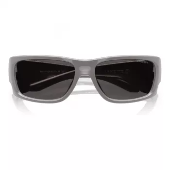 ARNETTE AN4345-296187 pánske obdĺžnikové slnečné okuliare matná čierna sivá 62 mm