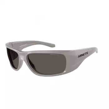 ARNETTE AN4345-296187 pánske obdĺžnikové slnečné okuliare matná čierna sivá 62 mm