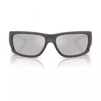 ARNETTE pánske slnečné okuliare AN4345-28706G obdĺžnikové matná čierna obruba sivá zrkadlová strieborné sklo 62mm