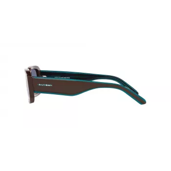ARNETTE unisex slnečné okuliare AN431812382W5 matná čierna tmavosivá zrkadlová strieborná 53 mm