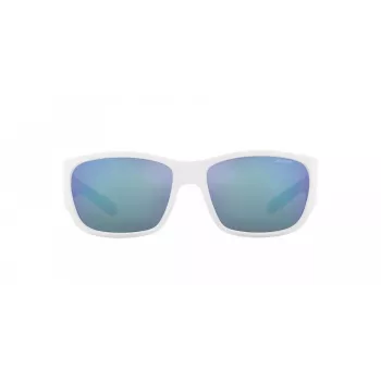 ARNETTE unisex slnečné okuliare AN43242863Y76 – matný čierny rám, tmavosivé zrkadlové strieborné sklá, 61 mm