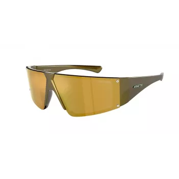 ARNETTE unisex slnečné okuliare AN433229227P6 – matný čierny rám, sivé polarizované sklá, 69/09/130 mm