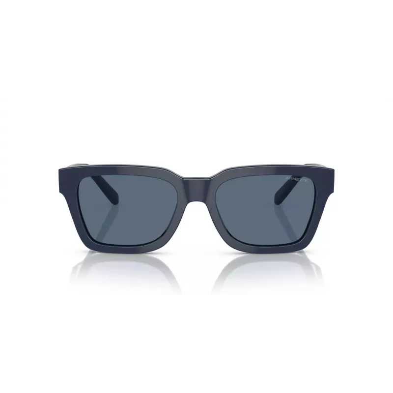 ARNETTE unisex slnečné okuliare AN4334-122180 matný čierny rám sivé zrkadlové strieborné šošovky 53mm