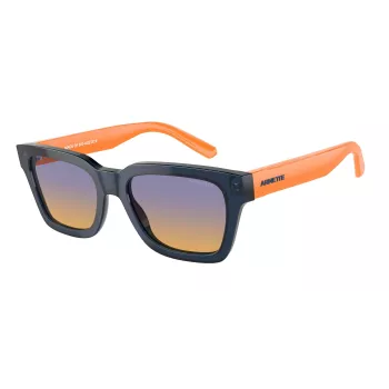 ARNETTE unisex slnečné okuliare AN4334-12422H matná čierna obdĺžnikové polarizované 53 mm