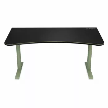 Arozzi Arena Large Gaming Desk – Forest Green (nastaviteľná výška, mikrovláknová podložka pod myš)