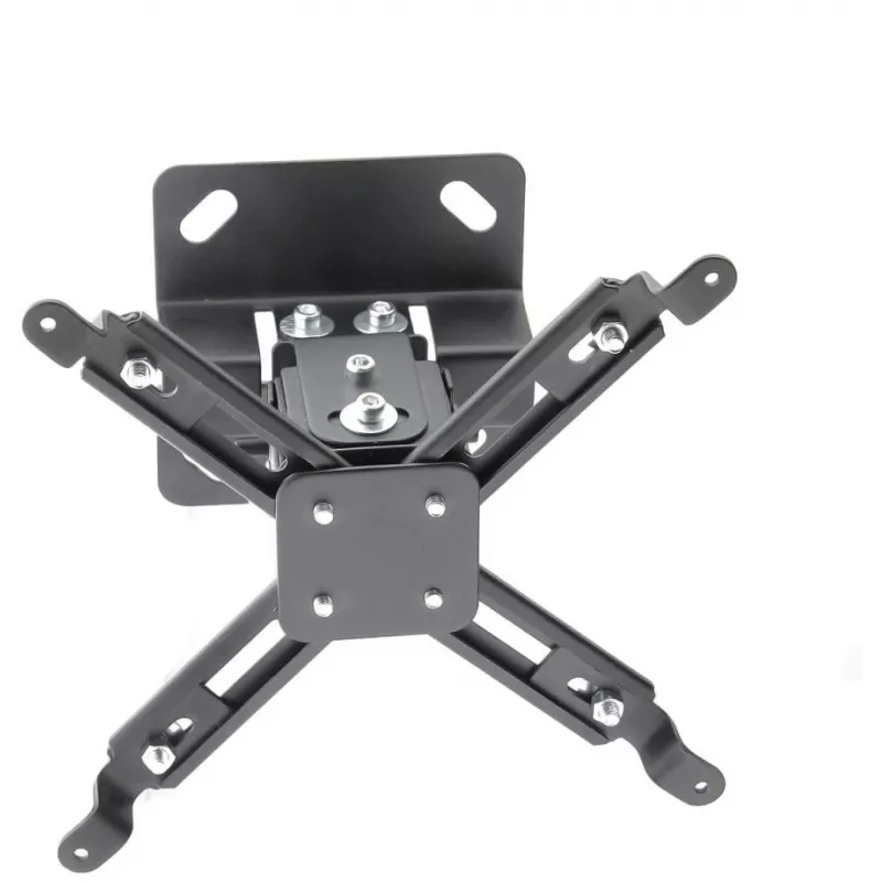 ART P-108 2-in-1 stropný/nástenný držiak projektora, univerzálny, 15 kg, strieborný