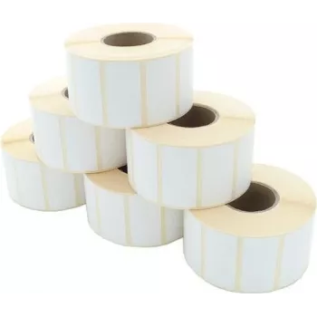 ARTDEV termodirektná etiketa rolka 50x25 mm, priemer rolky 105 mm, jadro 40 mm, 1760 etikiet/rolka