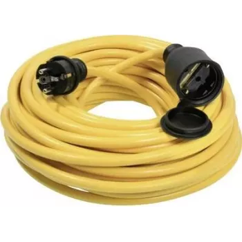 AS SCHWABE 60354 predlžovací kábel z ťažkej gumy 20 m H07RN-F 3G2.5 16 A IP44 žltý