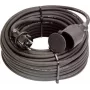 AS Schwabe 60382 predlžovací kábel 5m čierny H05VV-F 3G1.5 Schuko 16A 3500W VDE