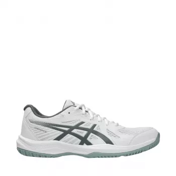 Asics Upcourt 6 pánske volejbalové topánky biela Deep Ocean 1071A104-107