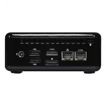 ASRock 4x4 BOX-4800U Barebone Mini PC, AMD Ryzen 7 4800U, 2x DDR4 SO-DIMM, 2x 2.5GbE, Wi-Fi 6, čierna