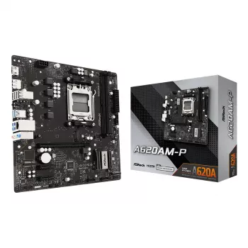 ASRock A620AM-P AMD A620 AM5 Micro ATX základná doska (DDR5, HDMI, DisplayPort, M.2)