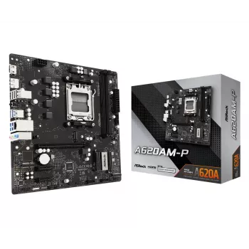 ASRock A620AM-P AMD A620 AM5 Micro ATX základná doska (DDR5, HDMI, DisplayPort, M.2)