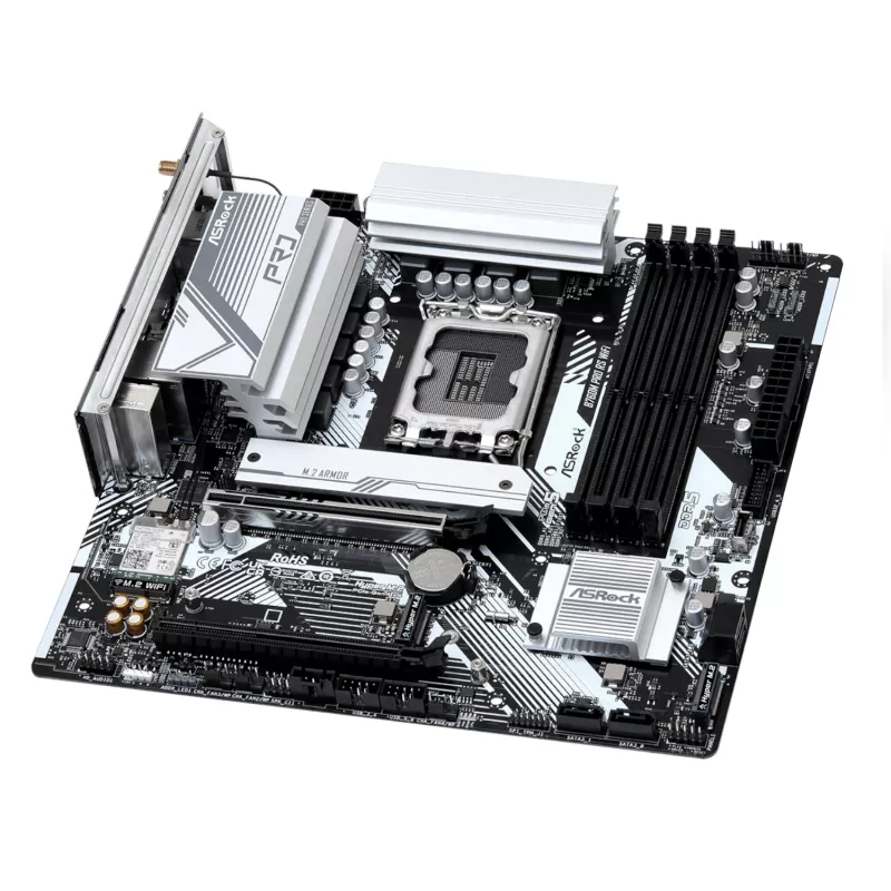 ASRock B760M Pro RS WiFi Intel LGA 1700 Micro-ATX herná základná doska