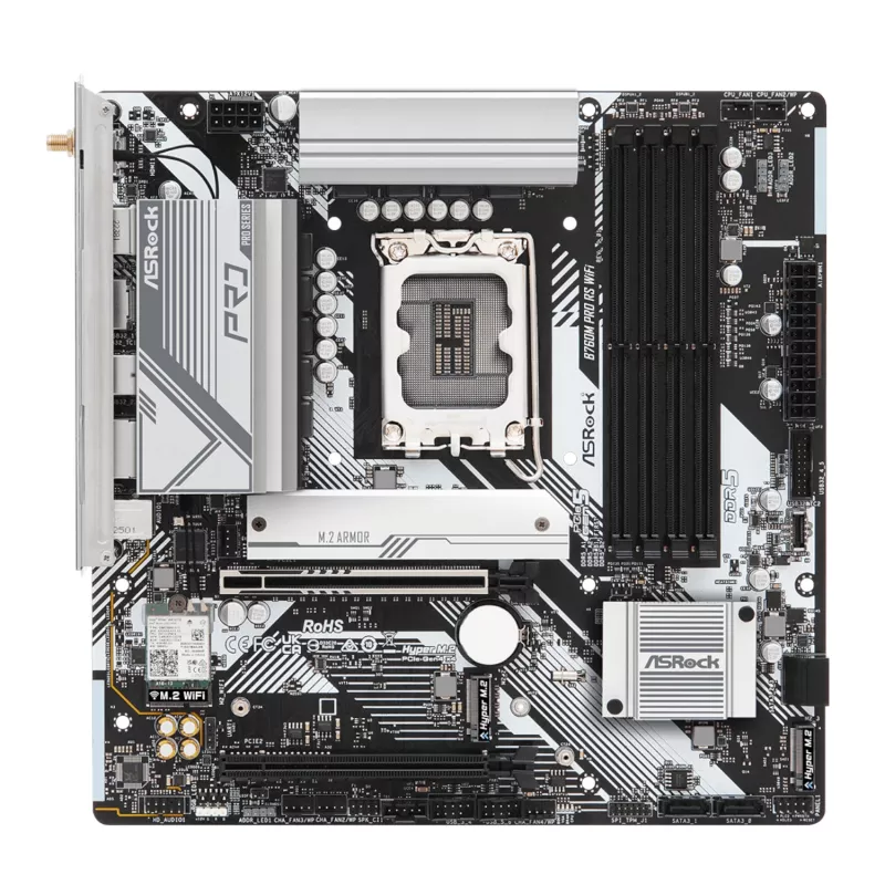 ASRock B760M Pro RS WiFi Intel LGA 1700 Micro-ATX herná základná doska