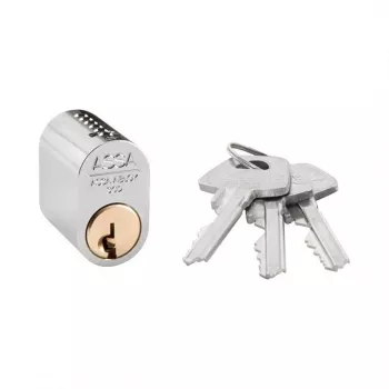 ASSA D12 dvojitý cylindrický zámok 31/31 chróm 3 kľúče