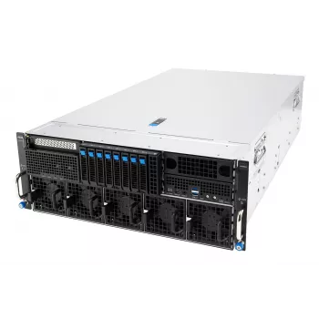 ASUS ESC8000A-E13X 4U rackový serverový platform AMD EPYC 9005 8xNVMe 2xM.2 2x10GbE 8xQSFP IPMI R3200W