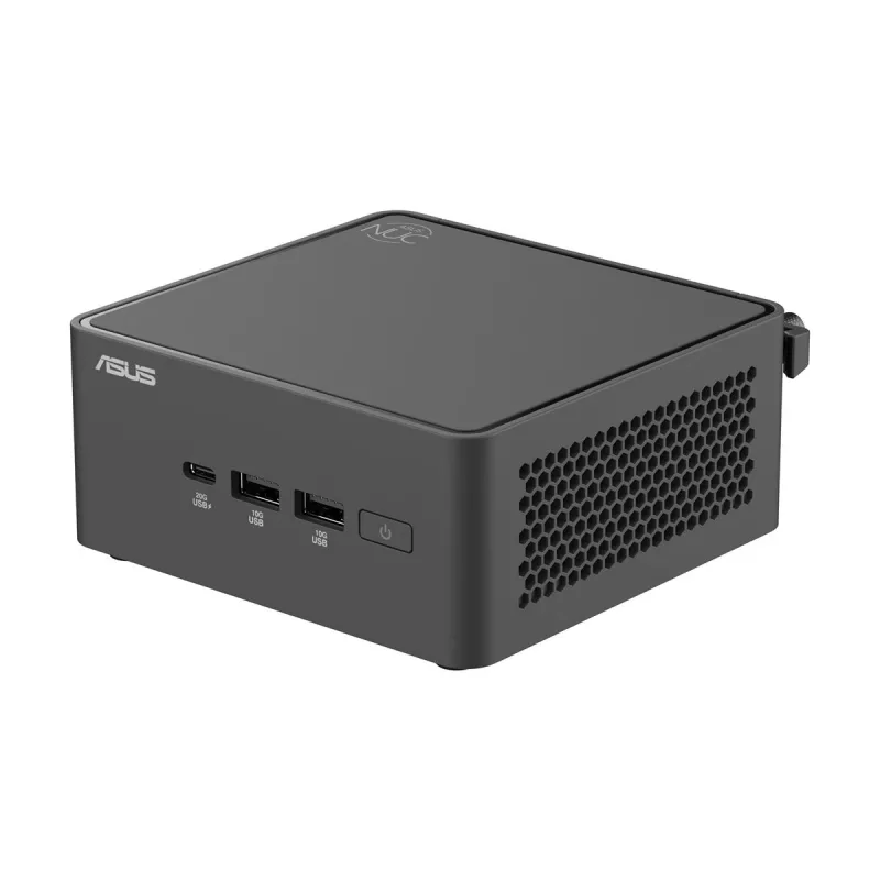 ASUS NUC 15 Pro Tall Kit RNUC15CRHU700000 - Barebone Mini-PC, Intel Core Ultra 7 225H, vPro, bez RAM, bez úložiska, Wi-Fi 7