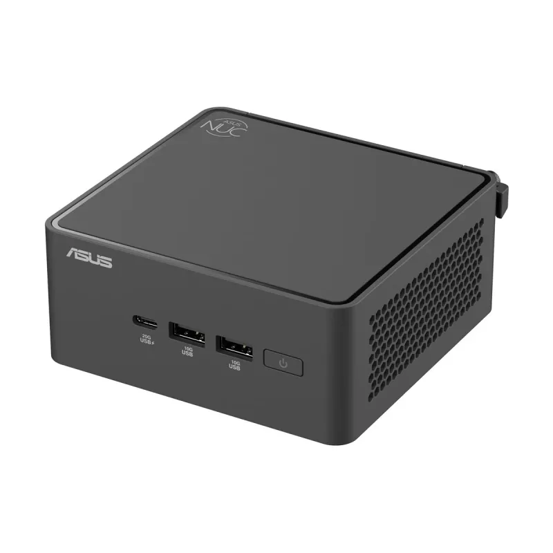 ASUS NUC 15 Pro Tall Kit RNUC15CRHU700000 - Barebone Mini-PC, Intel Core Ultra 7 225H, vPro, bez RAM, bez úložiska, Wi-Fi 7