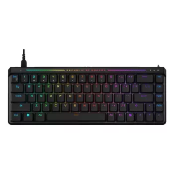 ASUS ROG Falchion Ace HFX herná klávesnica, mechanická, káblová USB, francúzske AZERTY rozloženie, čierna