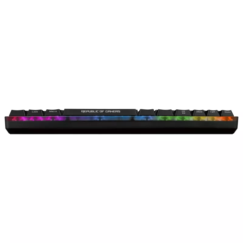 ASUS ROG Falchion NX mechanická herná klávesnica, 65% formát, ROG NX Red spínače, bezdrôtová/káblová, RGB podsvietenie, čierna