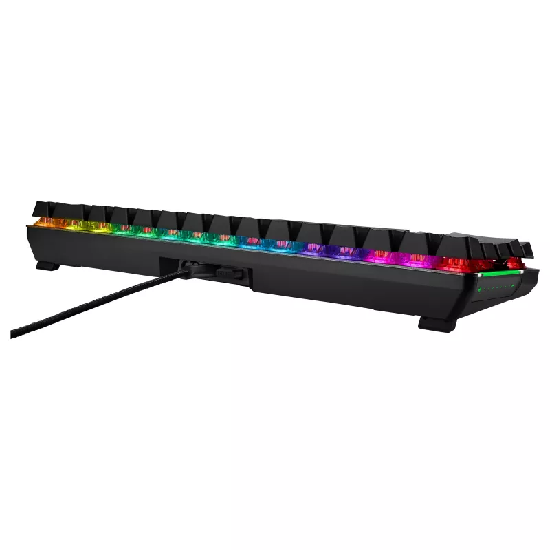 ASUS ROG Falchion NX mechanická herná klávesnica, 65% formát, ROG NX Red spínače, bezdrôtová/káblová, RGB podsvietenie, čierna