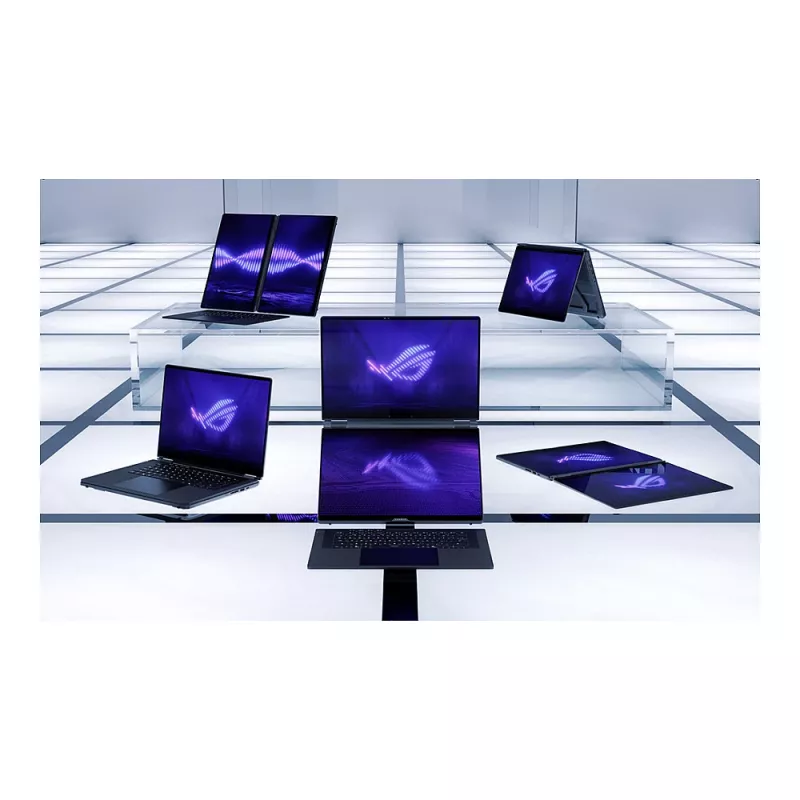 ASUS ROG Zephyrus Duo GX651AX-SR004W herný notebook, 16 inch 3K OLED Touch 120Hz, Intel Core Ultra 9 386H, 64GB LPDDR5x, 2TB SSD, GeForce RTX 5090 24GB, Windows 11 Home, nemecká QWERTZ klávesnica