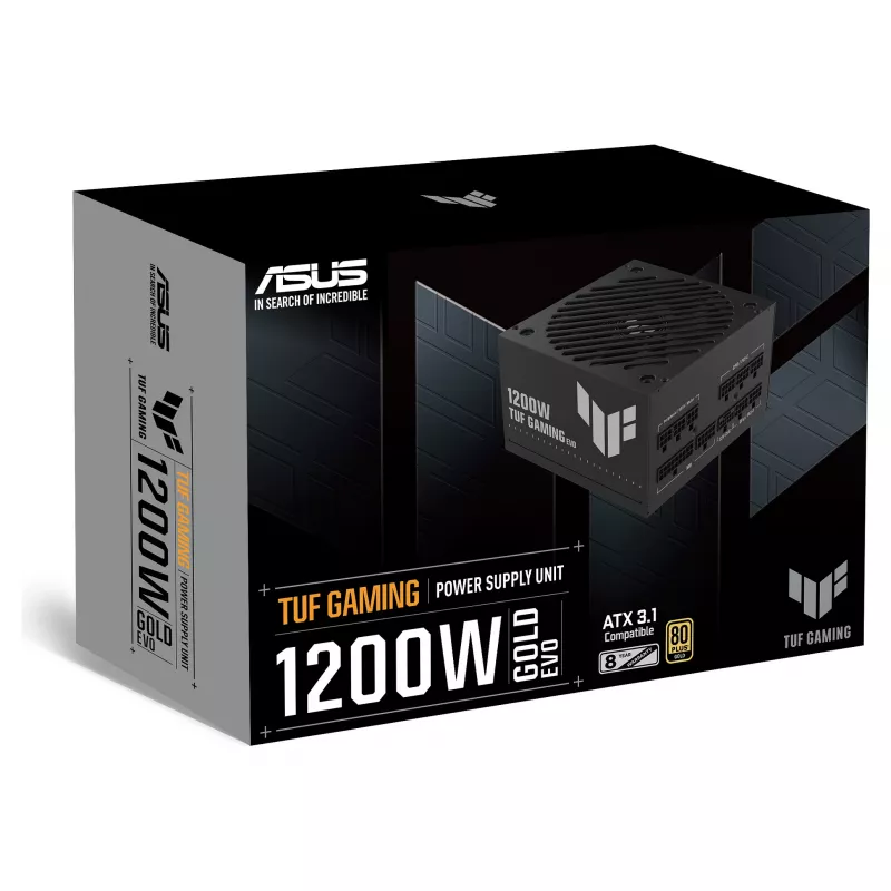 ASUS TUF Gaming 1200G EVO 1200W 80+ Gold plne modulárny ATX napájací zdroj