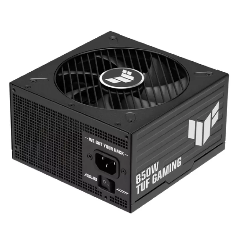 ASUS TUF Gaming 850W Platinum napájací zdroj - ATX, plne modulárny, 80+ Platinum, čierny
