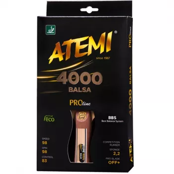 Atemi 4000 Balsa konkávna pingpongová raketa