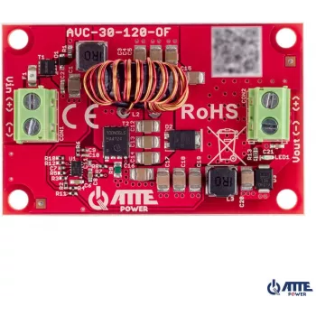ATTE DC/DC menič AVC-30-120-OF 24V na 12V 30A 360W step-down menič