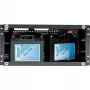ATTE IPUPS-8-20-R5U0 10-portový rackový PoE switch s 8 PoE portami a 2 Gigabit uplinkami, 120W rozpočet